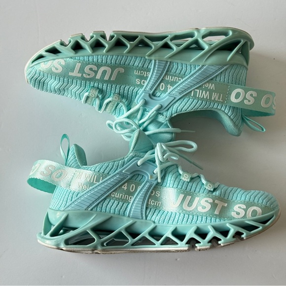 JUST SO SO Women's Impact Relief Athletic Shoes Blue Size 7.5 | EU 38 - Picture 4 of 11